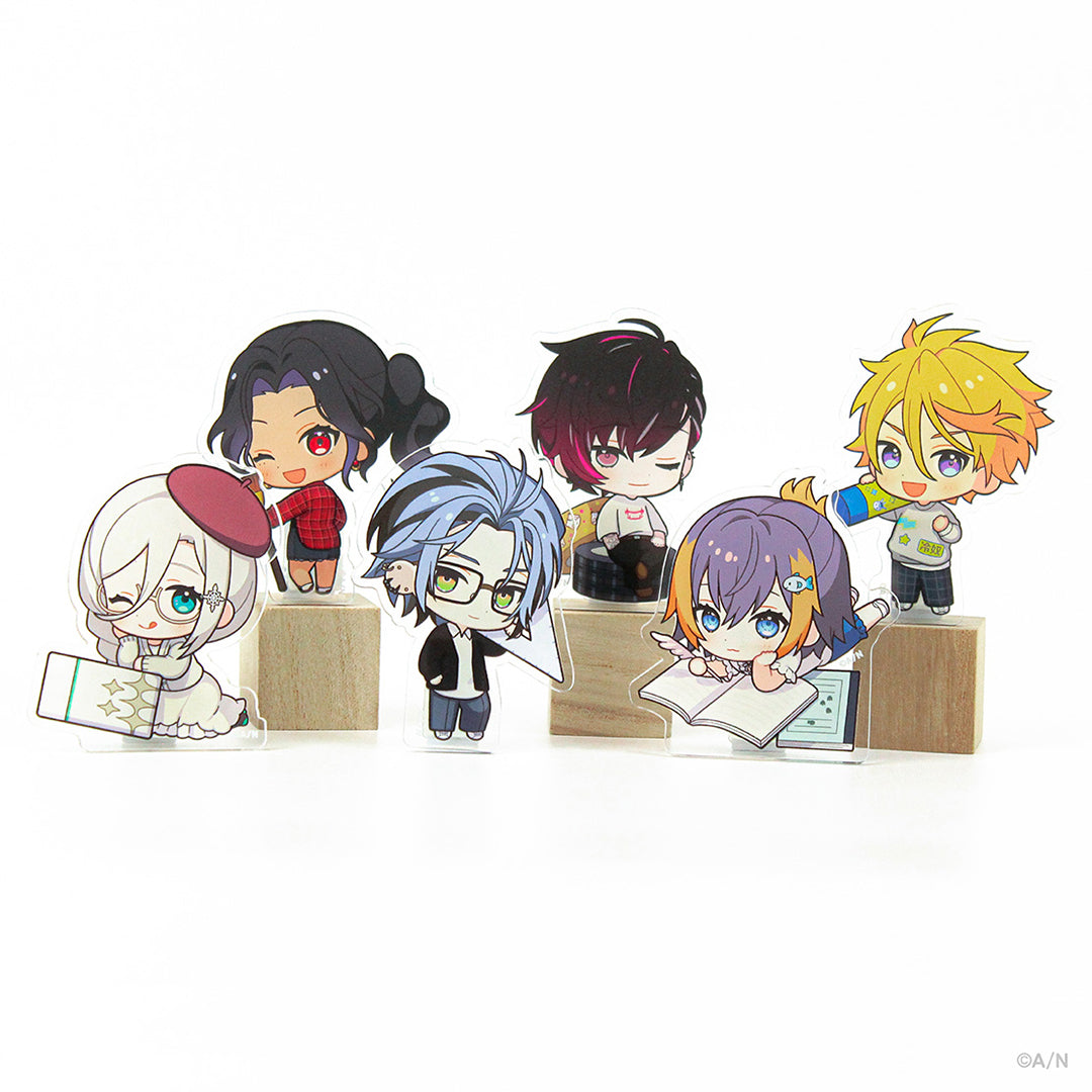 "Brand New Desk Life" Acrylic Memo Stand