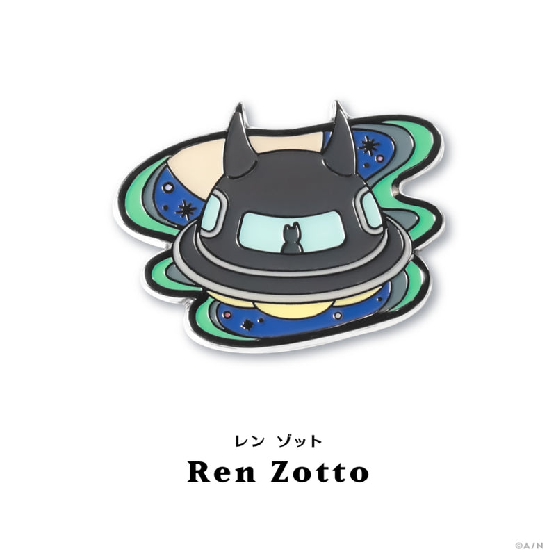 "NIJISANJI EN PIN BADGE COLLECTION Vol.2" Pin Badge Ren Zotto