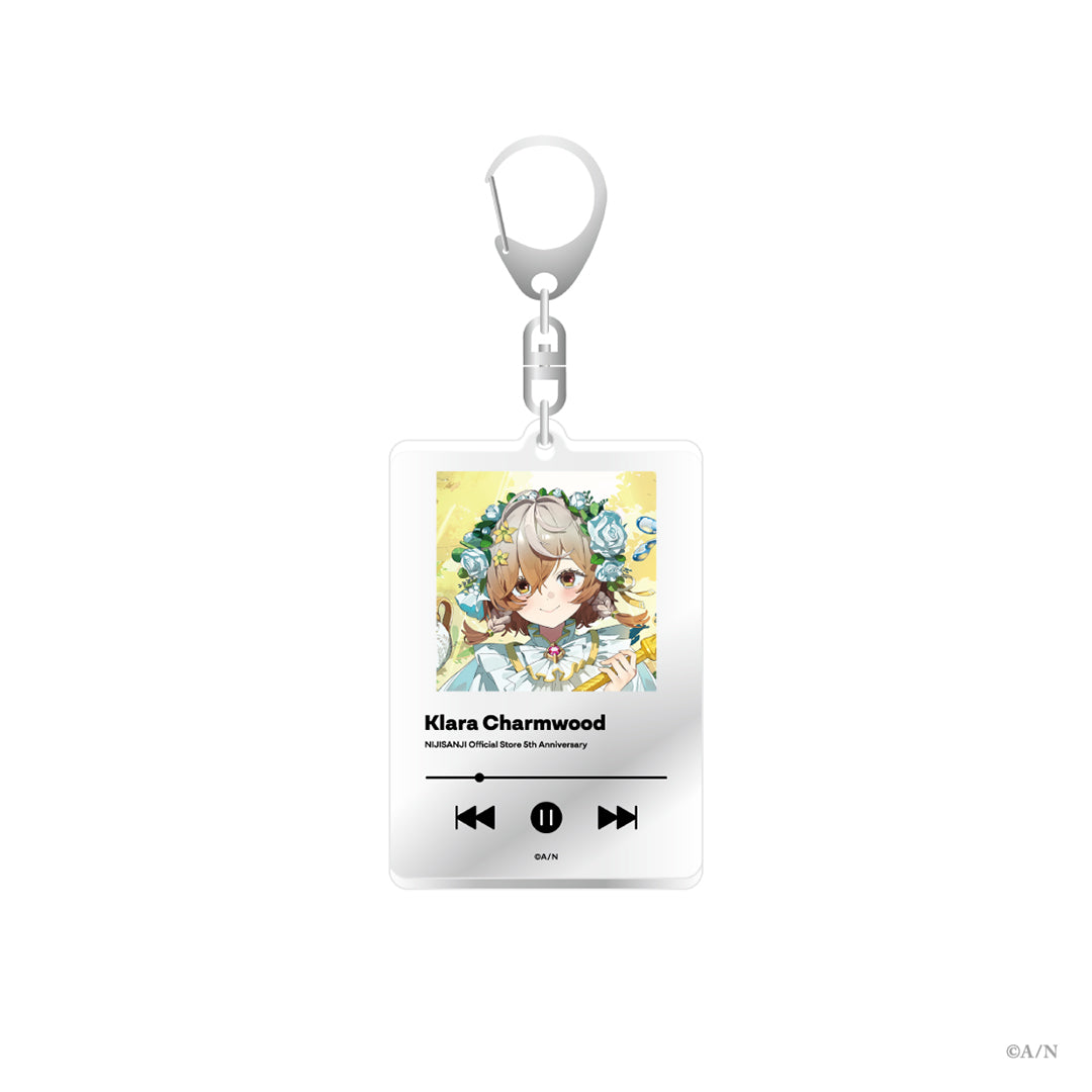 "NIJISANJI Official Store 5th Anniversary Memorial Goods" Acrylic Keychain