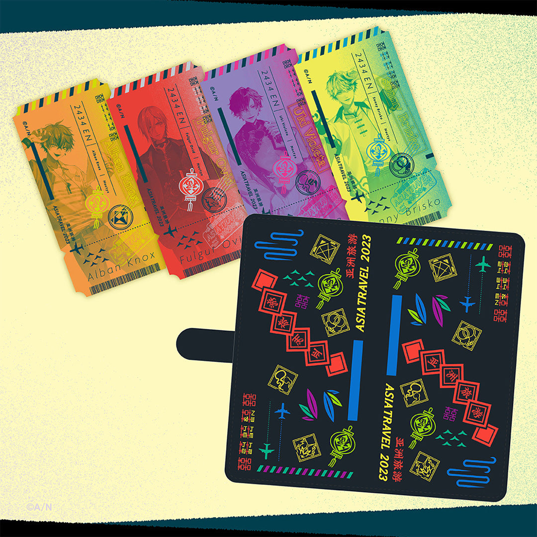 “亚洲之旅2023” 小包 & 登机牌贴纸套装Noctyx