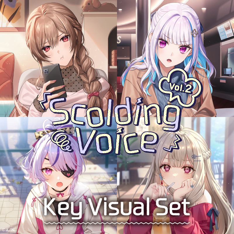 "Scolding Voice Vol.2" - Key Visual Set