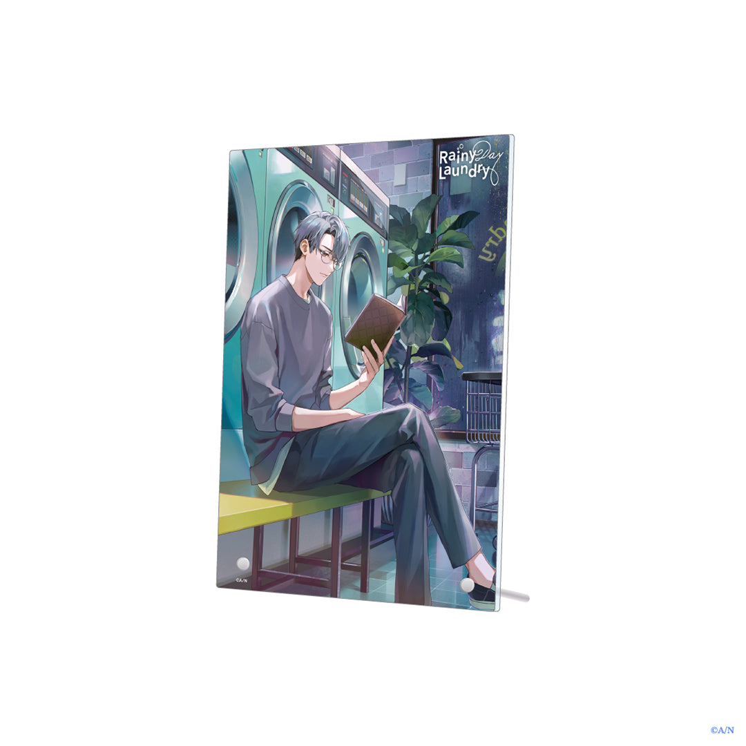 "雨天洗衣店" 亚克力板画