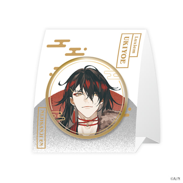 "Luxiem 浮世绘" 烫金徽章