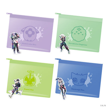 "NIJISANJI & NIJISANJI EN HEROES 1st Anniversary" Clear Pouch & Sticker Set Dytica