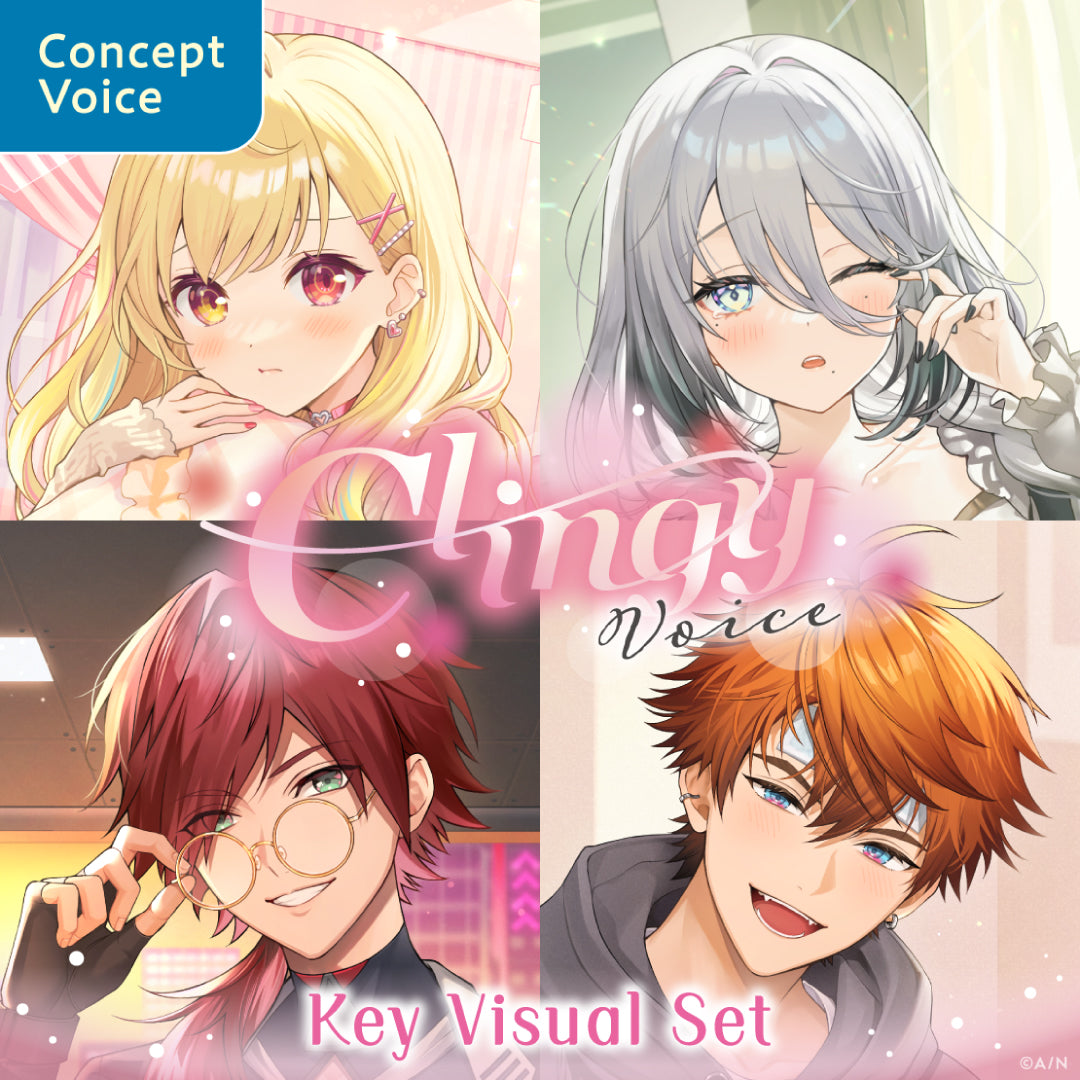"Clingy Voice" - Key Visual Set