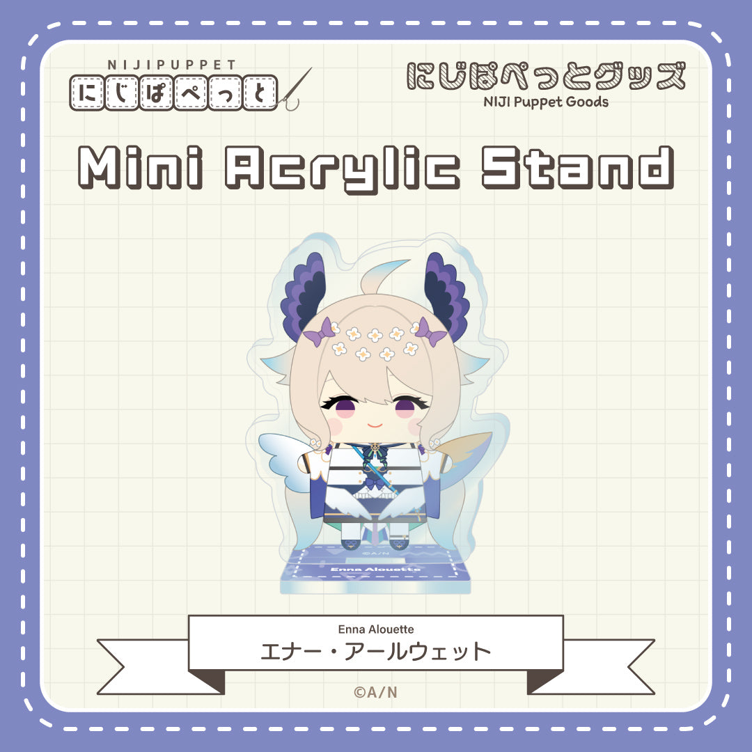 "NIJI Puppet Goods" Mini Acrylic Stand - H