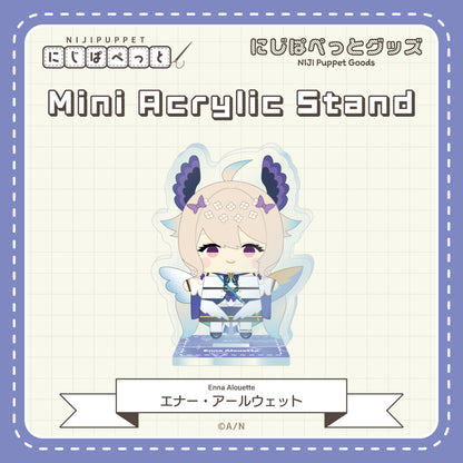 "NIJI Puppet Goods" Mini Acrylic Stand - H