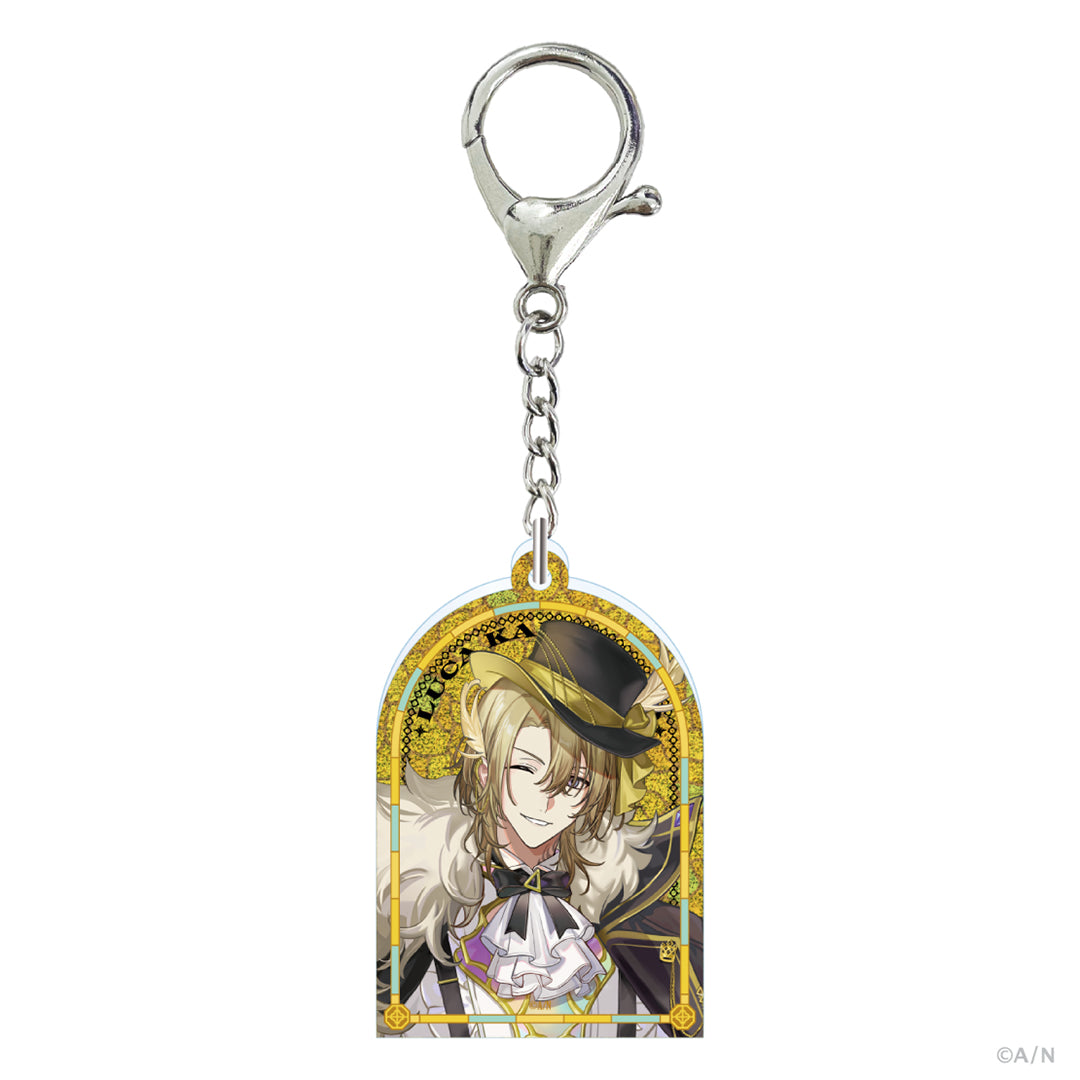 "Bewitching MASQUERADE" Glitter Acrylic Keychain