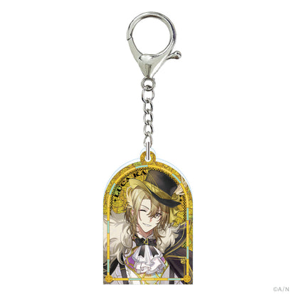 "Bewitching MASQUERADE" Glitter Acrylic Keychain