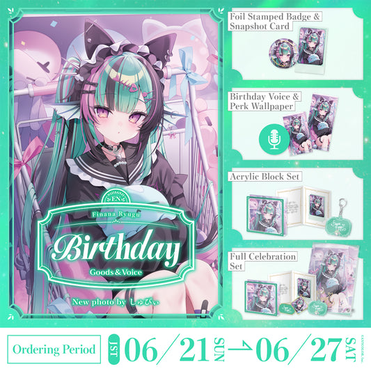 Finana Ryugu Birthday Goods & Voice 2026