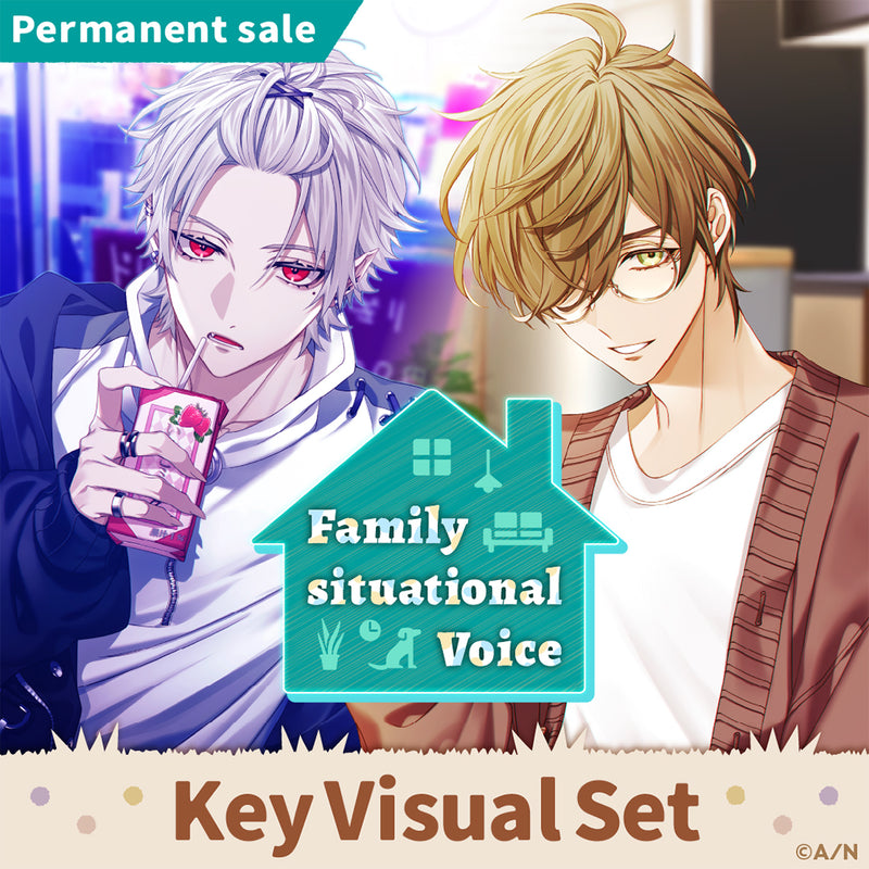 [Permanent Sale] "Family situational Voice" - Key Visual Set