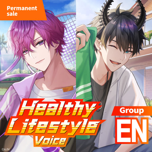 [Permanent Sale] "Healthy Lifestyle Voice" - Group EN