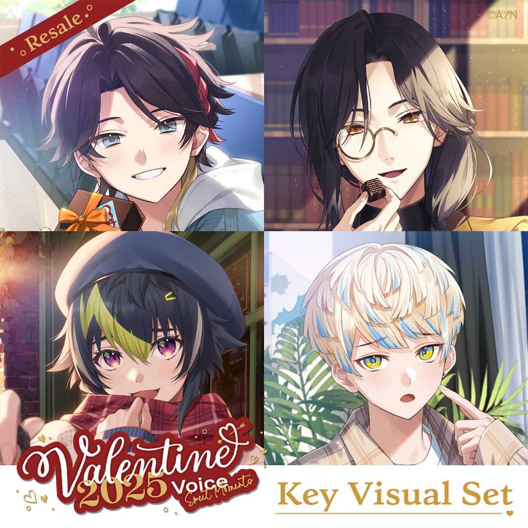 [RESALE] "Valentine 2025 Voice ~Sweet Moments~" - Key Visual Set