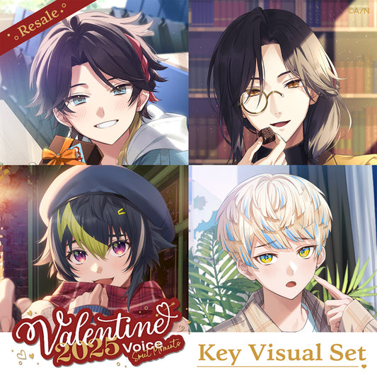 [RESALE] "Valentine 2025 Voice ~Sweet Moments~" - Key Visual Set