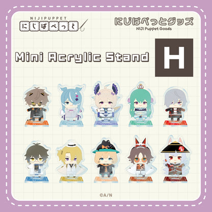 "NIJI Puppet Goods" Mini Acrylic Stand - H