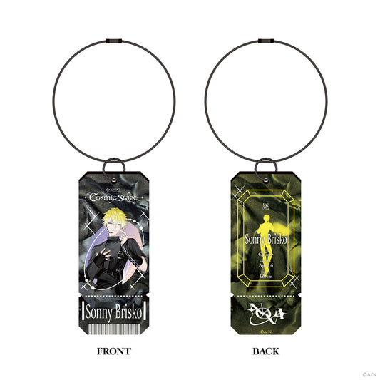 "NØVA -Cosmic Stage-" Ticket-Style Acrylic Keychain