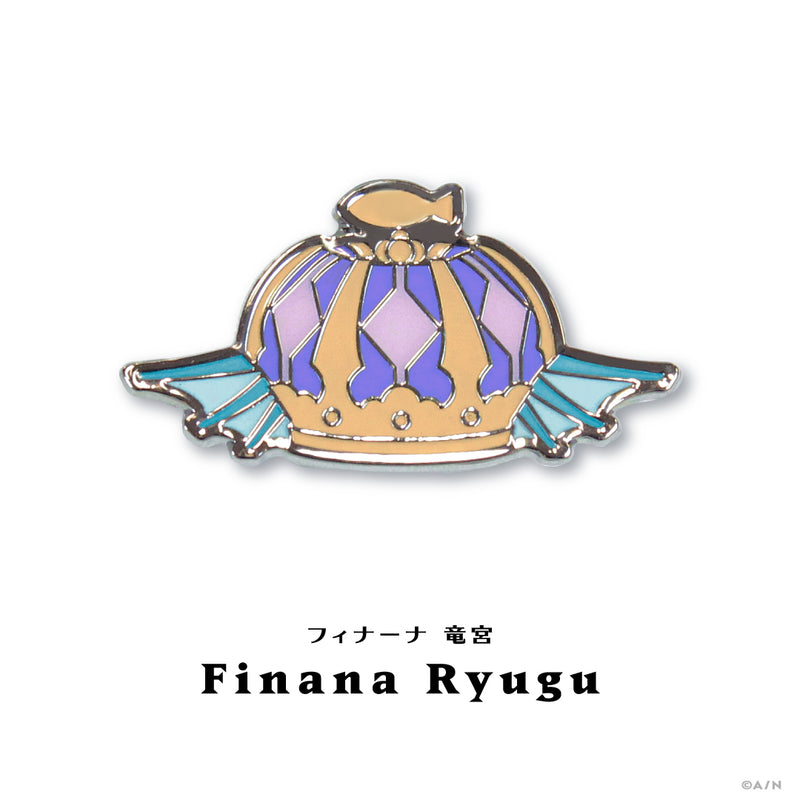 "NIJISANJI EN PIN BADGE COLLECTION Vol.1" Pin Badge Finana Ryugu