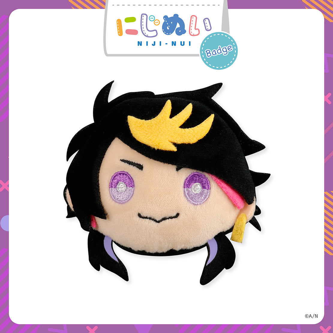 [NIJISANJI EN AR LIVE "COLORS"] NIJI-玩偶 徽章 Luxiem