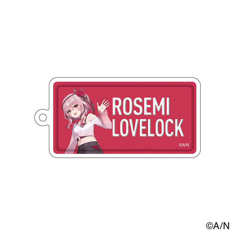 "NIJISANJI EN SUMMER JAM" Acrylic Key Chain