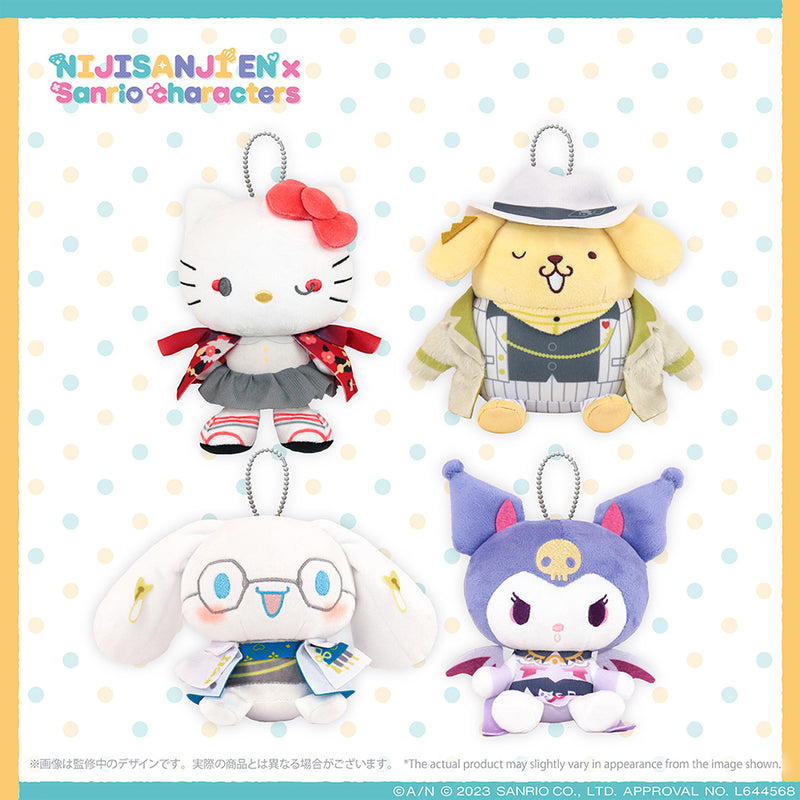 "NIJISANJI EN × Sanrio characters" Plush Charm Luxiem