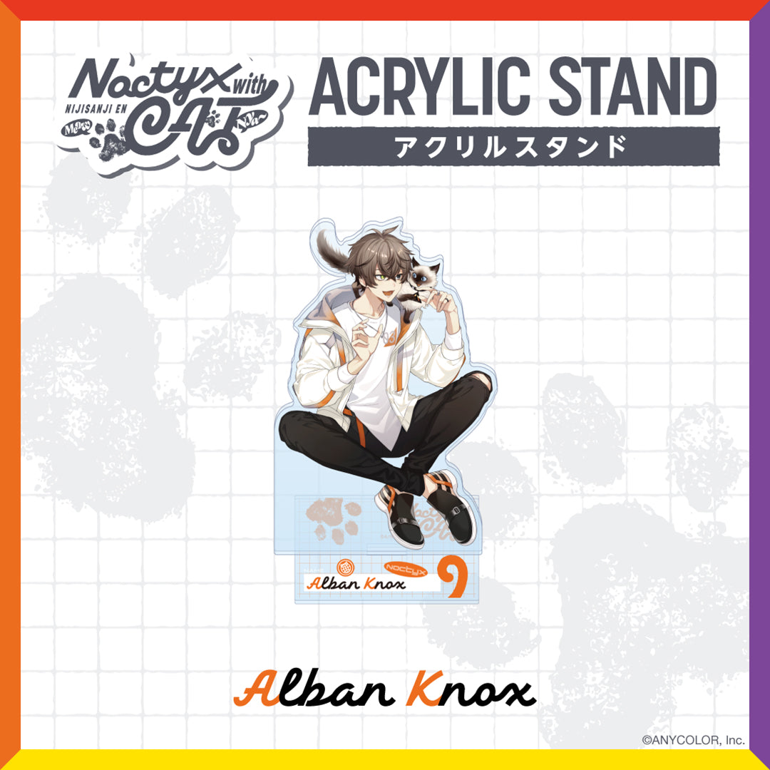 "Noctyx With Cat" Acrylic Stand