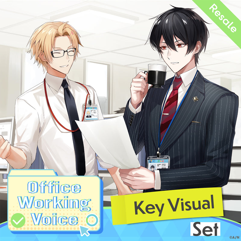 [RESALE] "Office Working Voice" - Key Visual Set