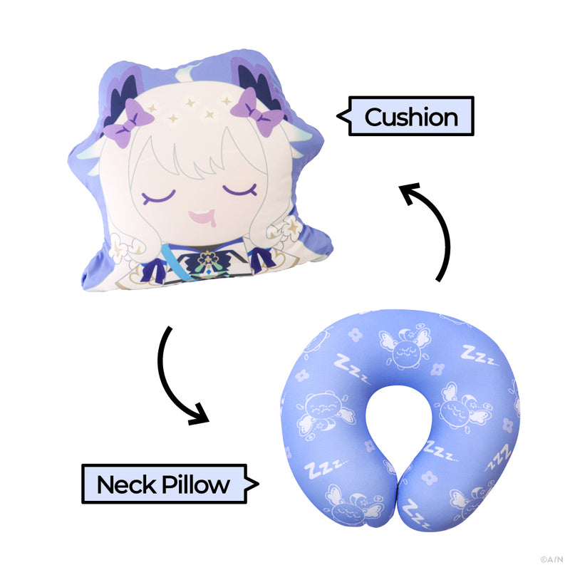 "Ethyria 3rd Anniversary" 2-in-1 Deformable Neck Pillow