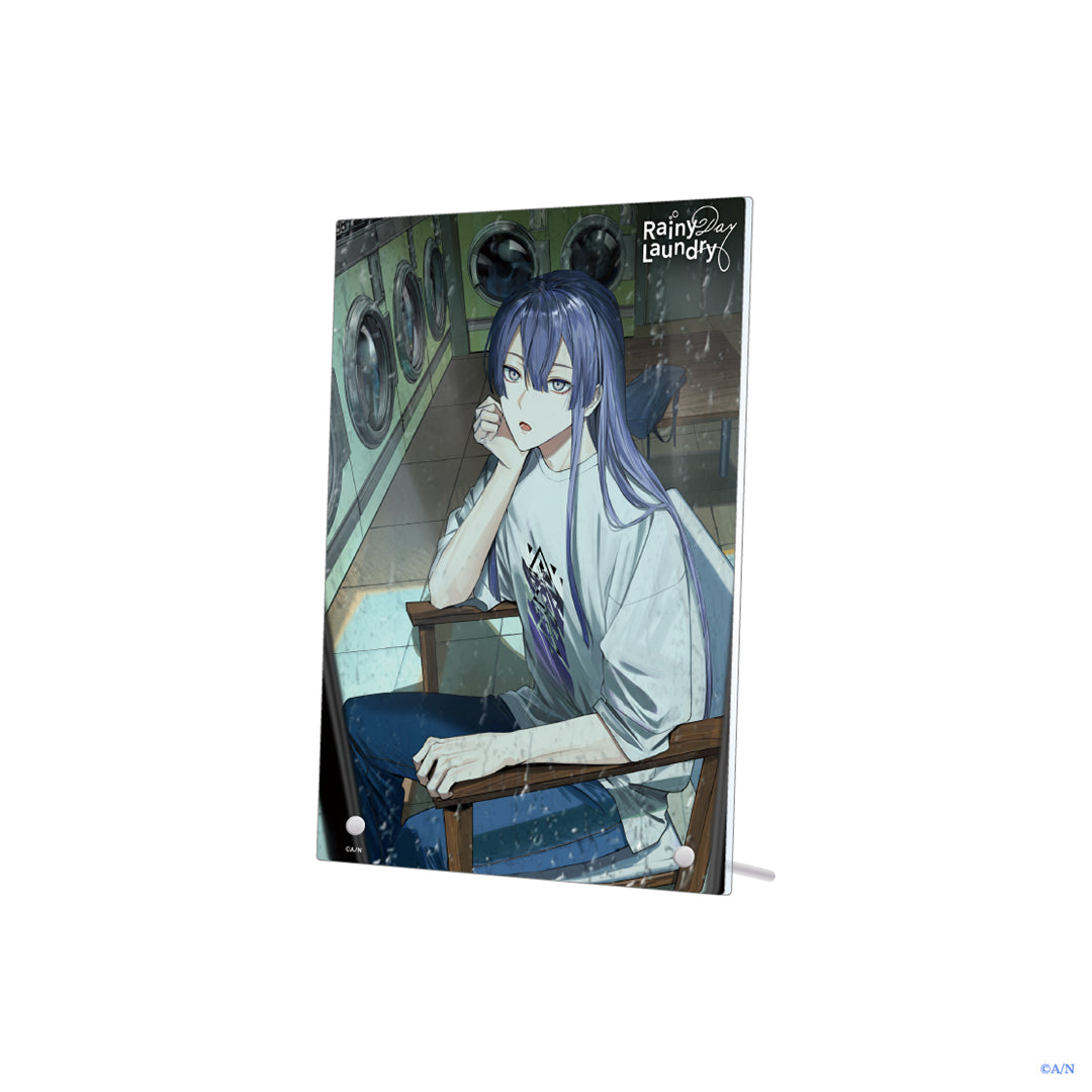 "雨天洗衣店" 亚克力板画