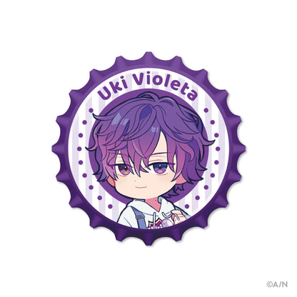 "NIJI瓶子Vol.1" 瓶盖徽章