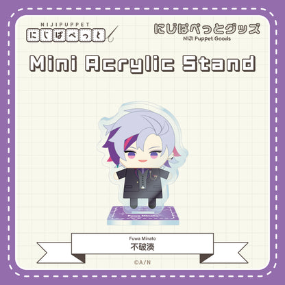 "NIJI Puppet Goods" Mini Acrylic Stand - E