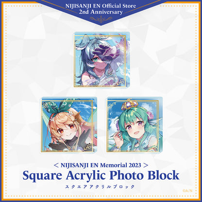 "NIJISANJI EN Memorial 2023" Square Acrylic Photo Block LazuLight