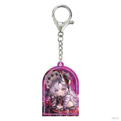 "Bewitching MASQUERADE" Glitter Acrylic Keychain