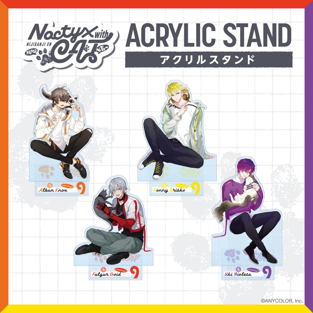 "Noctyx With Cat" Acrylic Stand