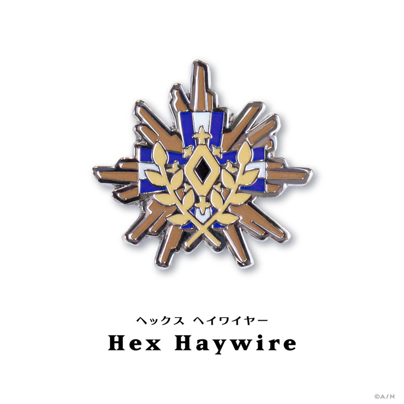 "NIJISANJI EN PIN BADGE COLLECTION Vol.1" Pin Badge Hex Haywire