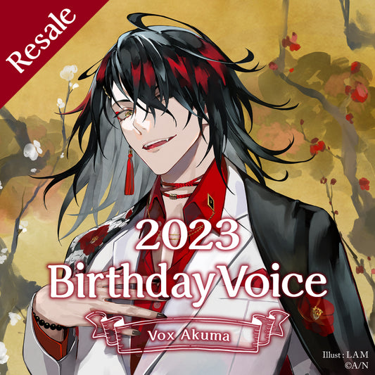 [RESALE] Vox Akuma Birthday Voice 2023