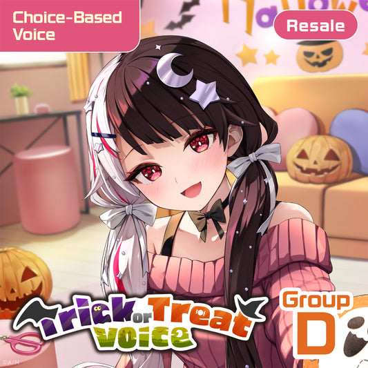 [RESALE] "Trick or Treat Voice" - Group D