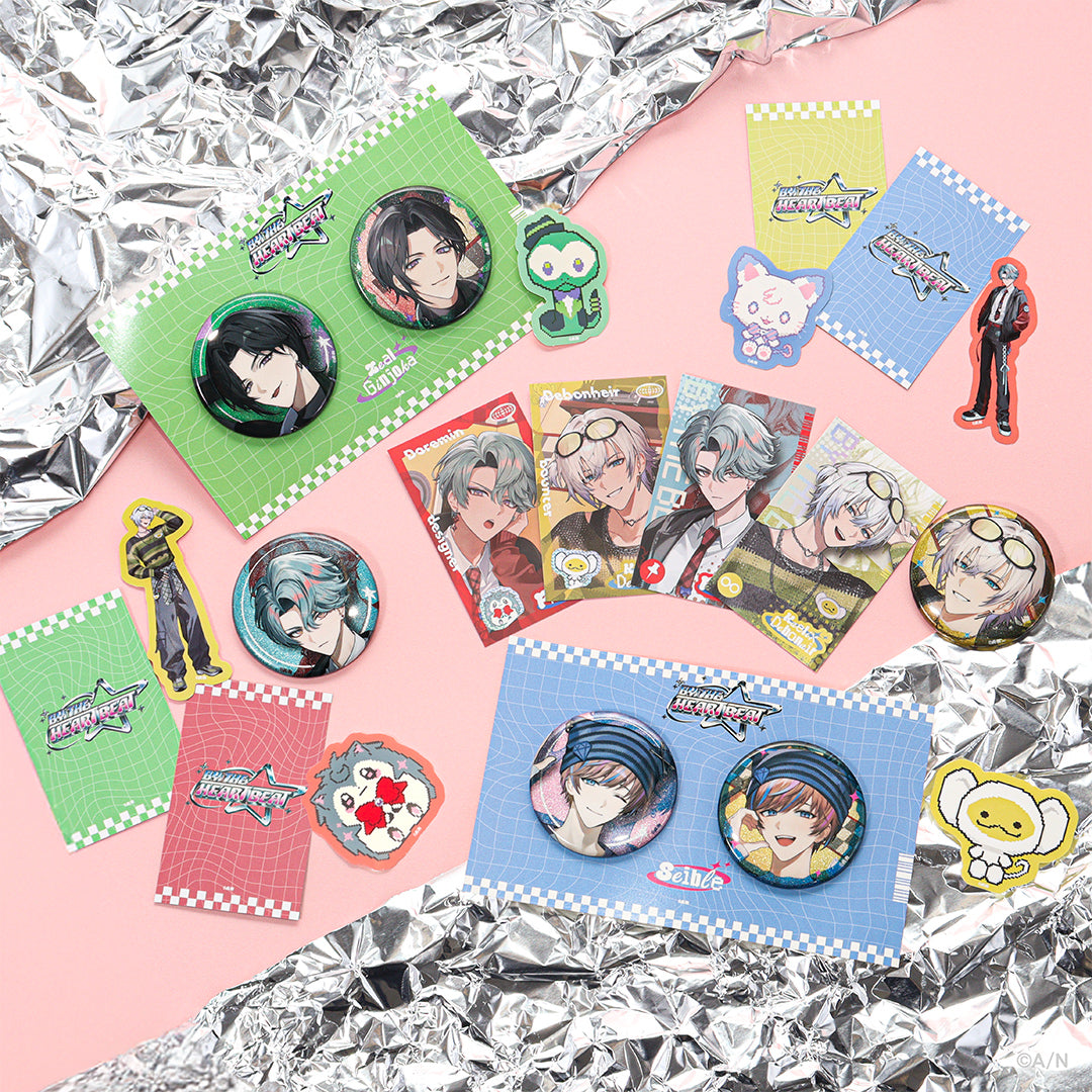 "BY THE HEARTBEAT" Sticker Set