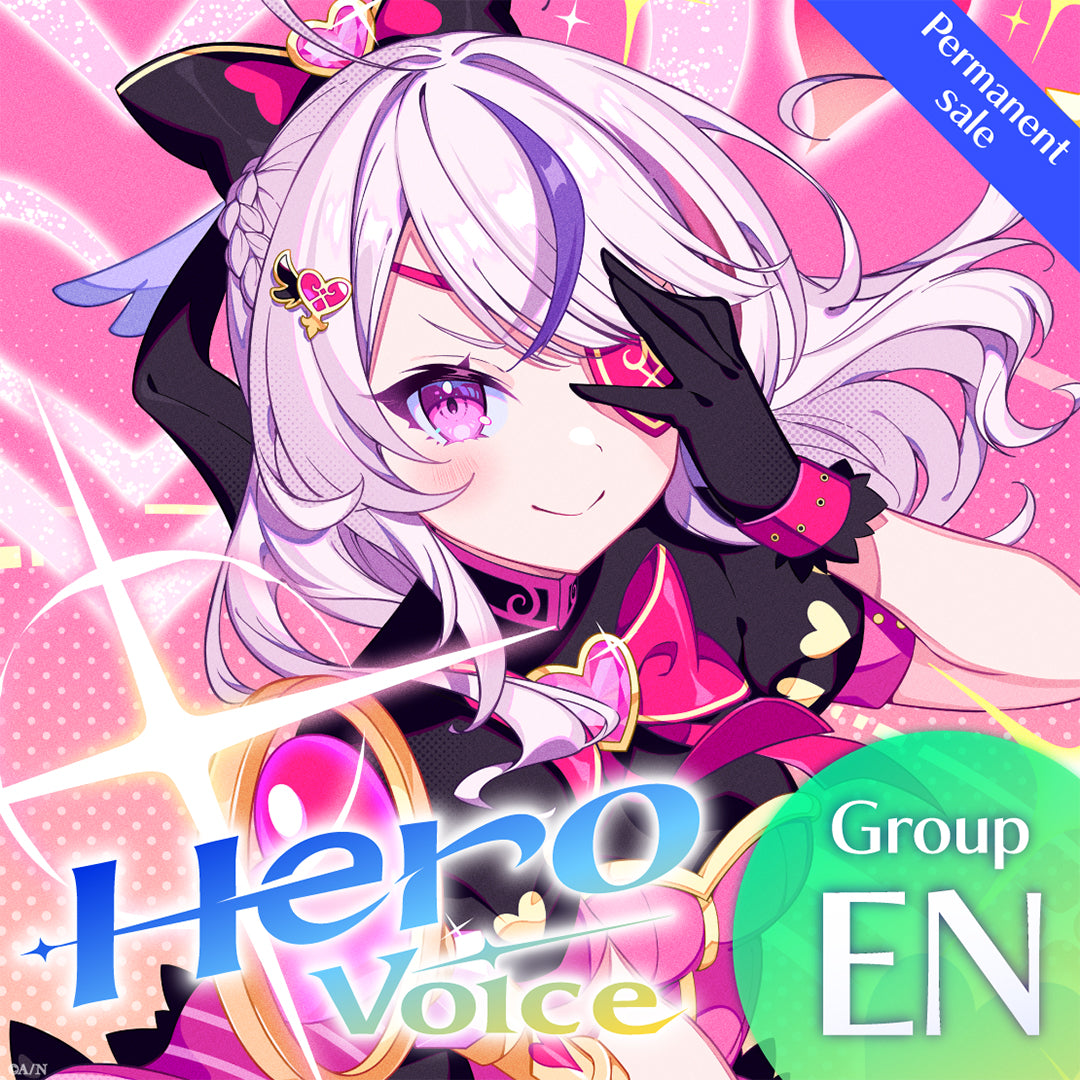 [Permanent Sale] "Hero Voice" - Group EN