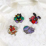 "NIJISANJI EN PIN BADGE COLLECTION Vol.2" Pin Badge Ver Vermillion