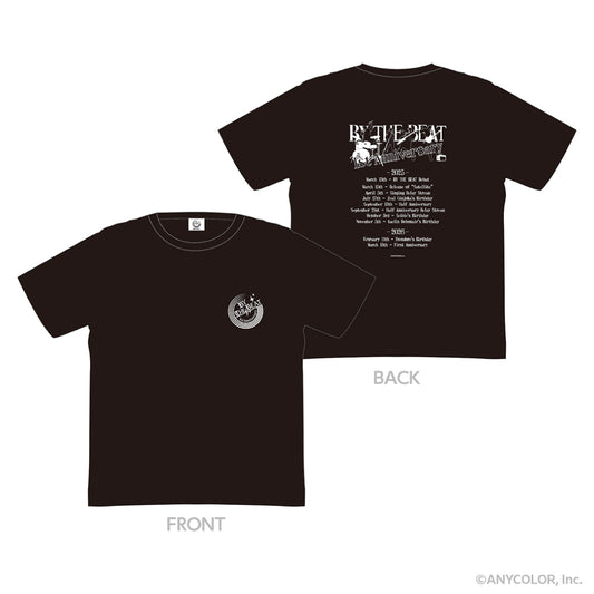 "BY THE BEAT 1st Anniversary" T-shirt