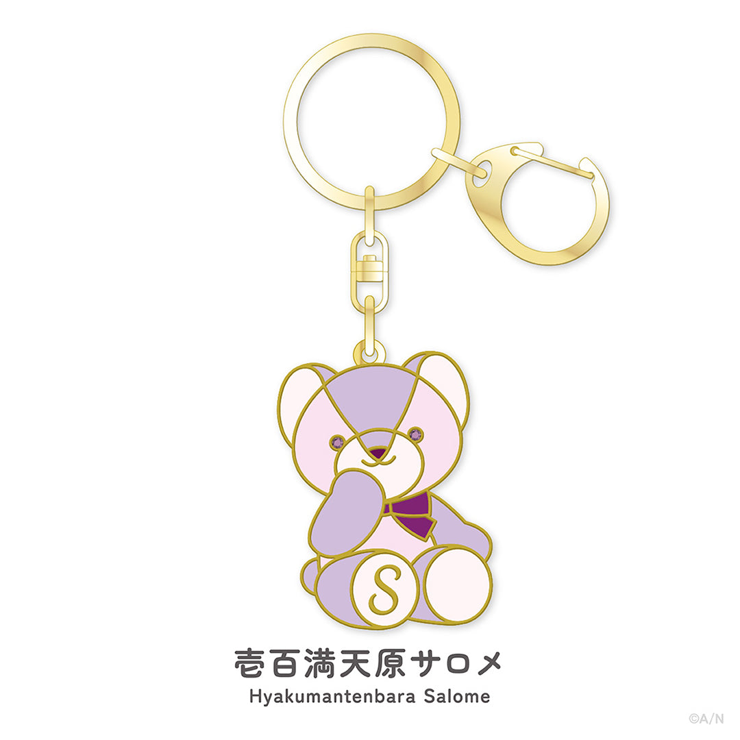 "NIJI Bear vol.3" Metal Key Chain