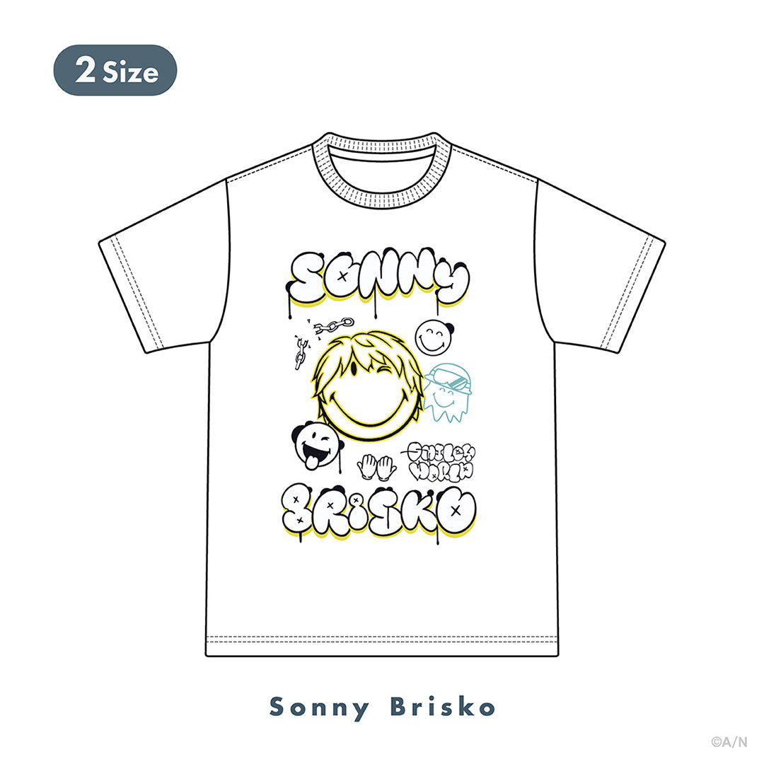 "NIJISANJI EN × SmileyWorld" T-shirt Sonny Brisko