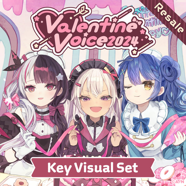 [RESALE] "Valentine Voice 2024" - Key Visual Set