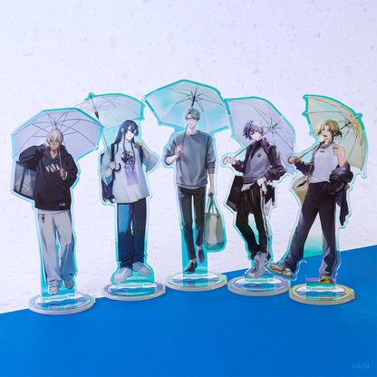 "Rainy Day Laundry" Aurora Foiled Acrylic Stand