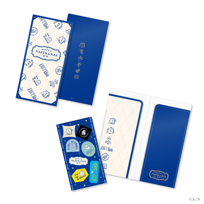 "HOTEL NIJISANJI EN" Slim File Folder & Sticker Set