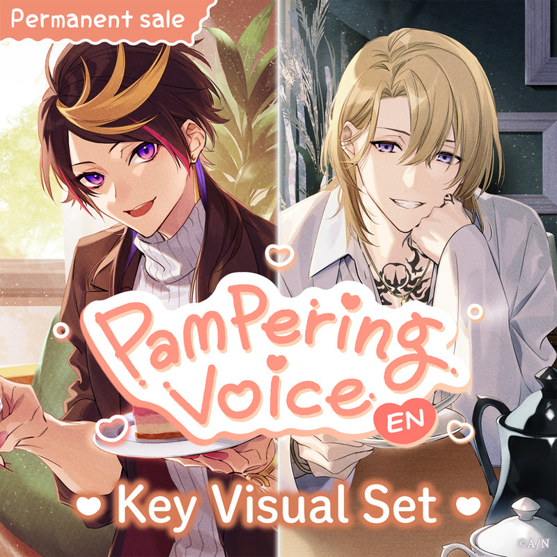 [Permanent Sale] "EN Pampering Voice" - Key Visual Set