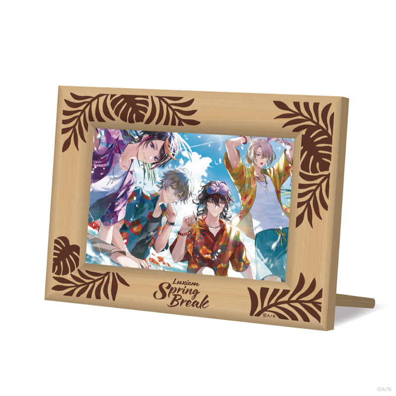 "Luxiem Spring Break" Photo Frame with Bromide Style Card