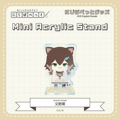 "NIJI Puppet Goods" Mini Acrylic Stand - E