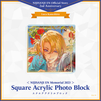 "NIJISANJI EN 纪念品2023" 方形亚克力相砖 Luxiem