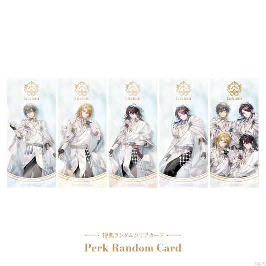 "Luxiem 3rd Anniversary" Perk Clear Card